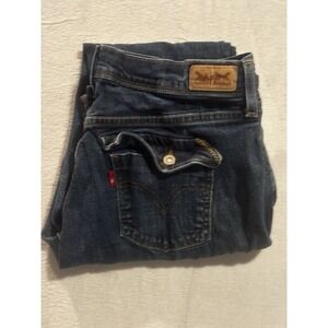 Levi's 515 Women's Bootcut Jeans‎ Blue 12 L/C Medium Wash Flap Pocket
